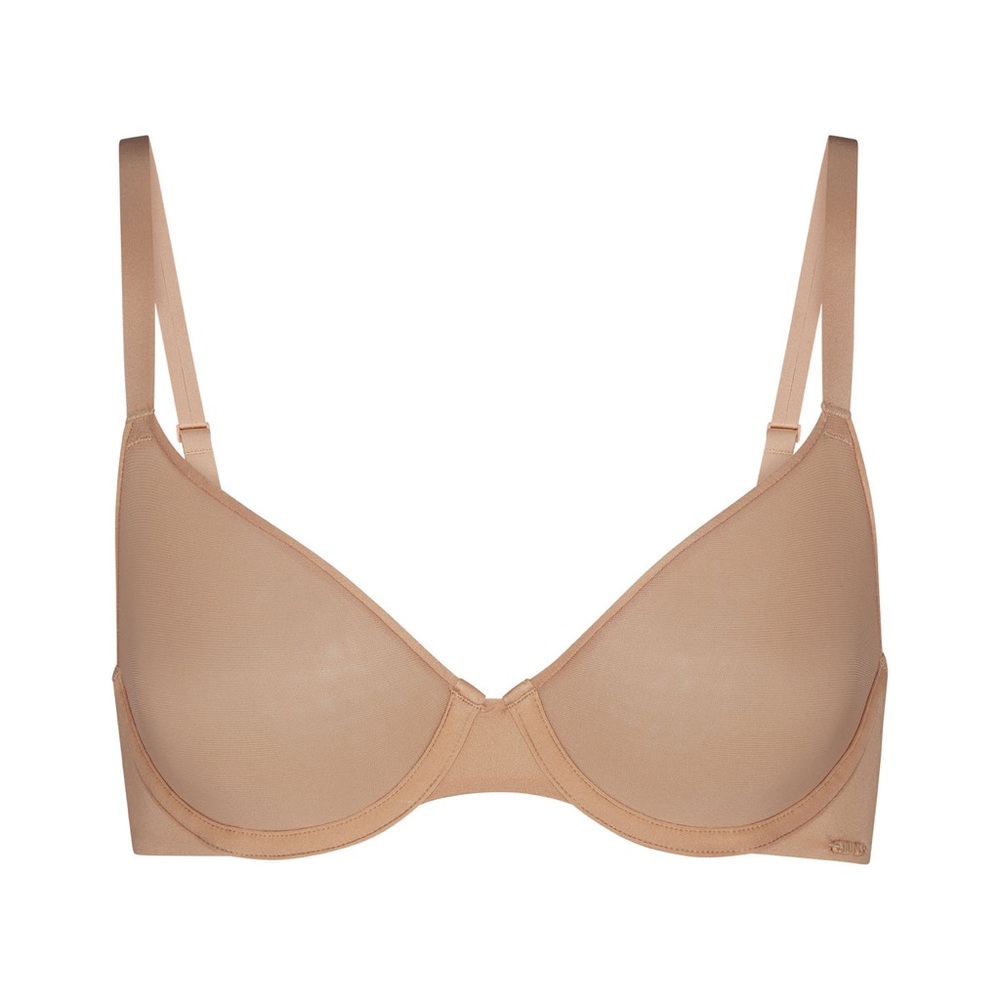 Skims New No Show Molded Unlined Demi Bra